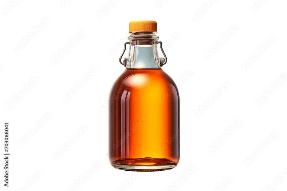 an empty bottle of cough medicine, PNG file, isolated image an empty bottle of cough medicine, PNG file, isolated image