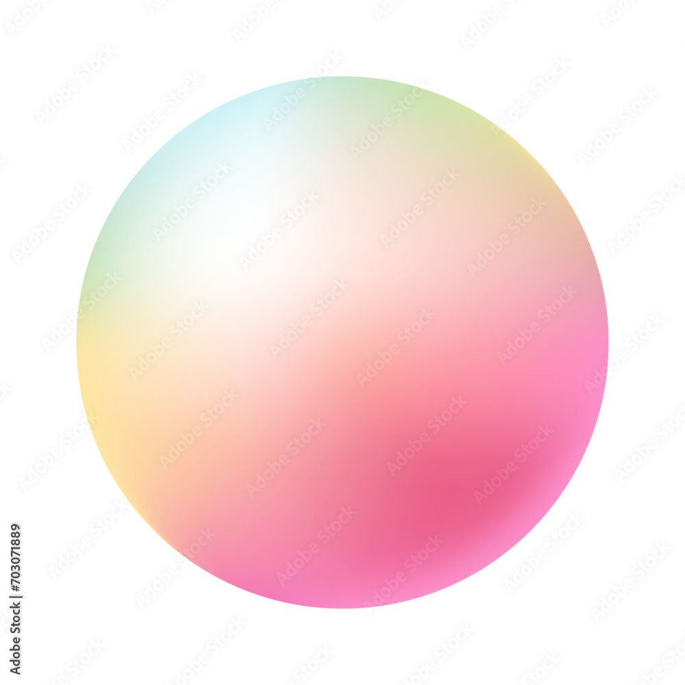 Vector modern holographic gradient on white background Vector modern holographic gradient on white background