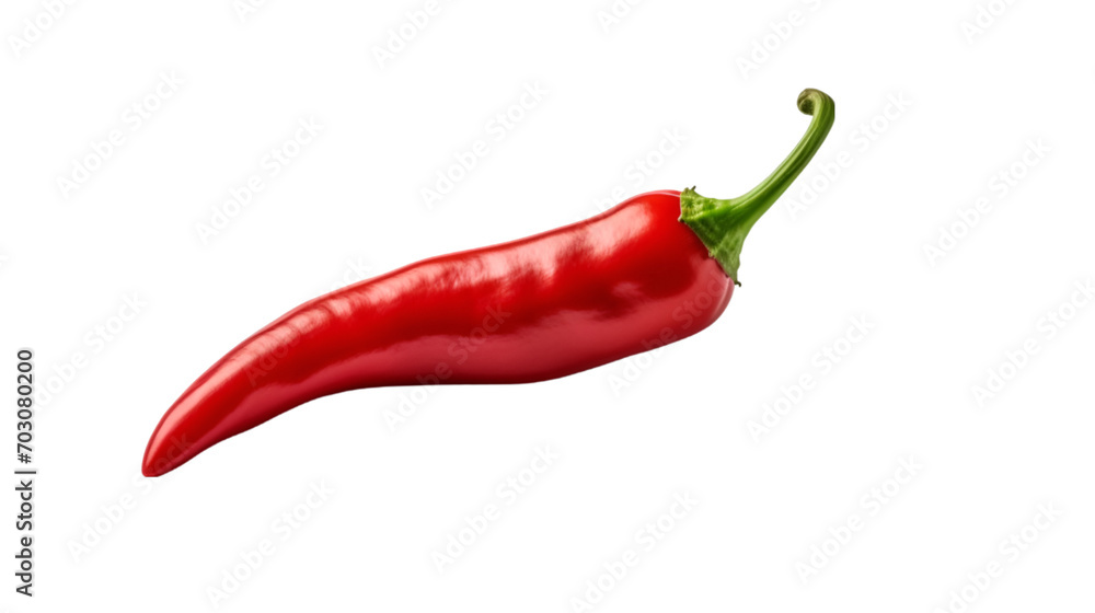fresh chilies on white background with hot fire effect, realistic, hd, 4k, professional photography