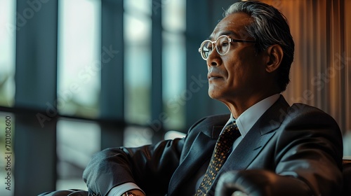 Asian Malaysian Corporate Businessman