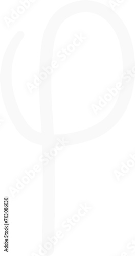 Cute Mathematic Golden Ratio Sign Symbol, Math Subject Education