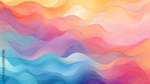 Playful and vibrant abstract backdrop with a blend of hues