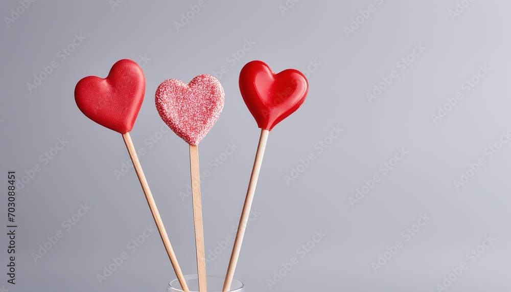 Heart Candy on Stick: A Valentine’s Day Celebration