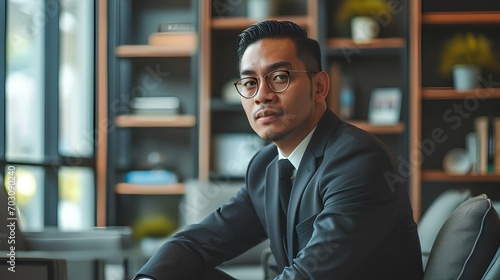 Asian Malaysian Corporate Businessman