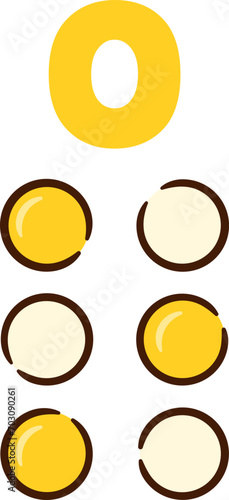 Alphabet 0 Braille Dots Symbol Font Capital Letter Uppercase