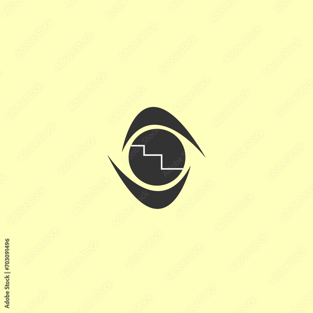 Obraz premium American football ball logo with lightning illustration