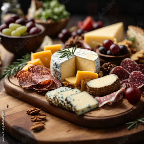Gourmet Cheese and Charcuterie Extravaganza