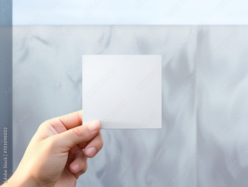 Professional Business Card Mockup - AI Generated Professional Business Card Mockup - AI Generated