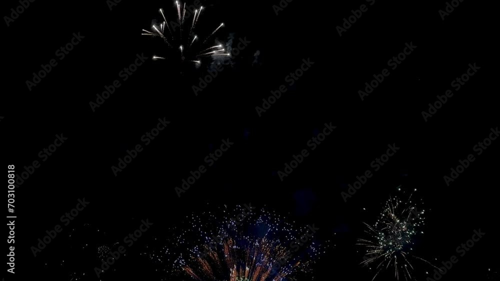 4K fireworks light and sound work at Phuttha Yot Fa Bridge Bangkok 4K fireworks light and sound work at Phuttha Yot Fa Bridge Bangkok