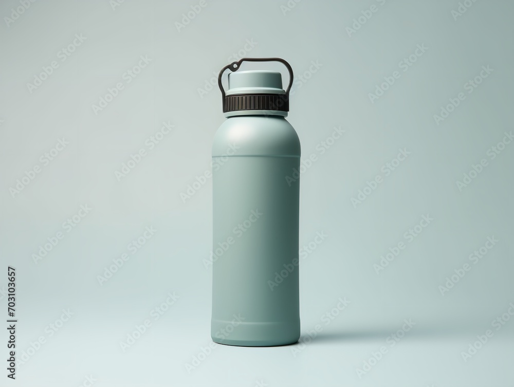 Dynamic Sports Water Bottle Mockup - AI Generated Dynamic Sports Water Bottle Mockup - AI Generated