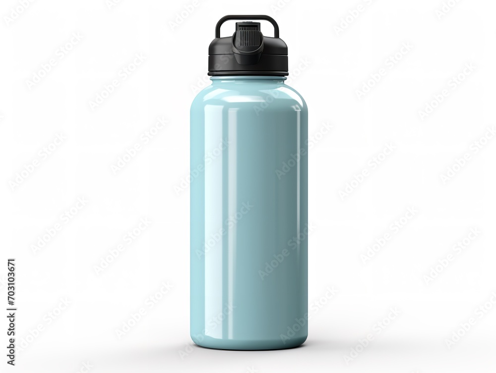 Dynamic Sports Water Bottle Mockup - AI Generated Dynamic Sports Water Bottle Mockup - AI Generated