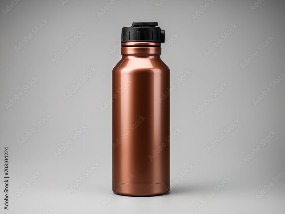 Dynamic Sports Water Bottle Mockup - AI Generated Dynamic Sports Water Bottle Mockup - AI Generated