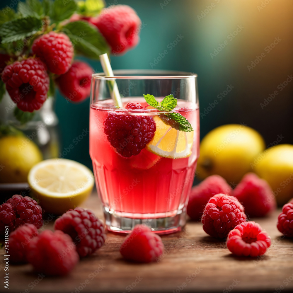 Refreshing Raspberry Lemonade - A Burst of Tangy Citrus Bliss Refreshing Raspberry Lemonade - A Burst of Tangy Citrus Bliss