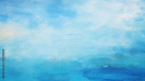 abstract painting texture blue background 
