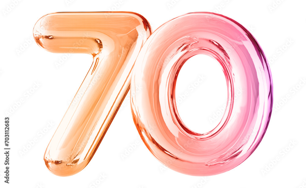 Gradient Bubble Number 94 luxury render Gradient Bubble Number 94 luxury render