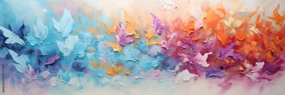 palette knife textured painting abstract background art Detailed texture of brush strokes Abstract Colorful artwork oi dabs paint palette knife textured painting abstract background art Detailed texture of brush strokes Abstract Colorful artwork oi dabs paint