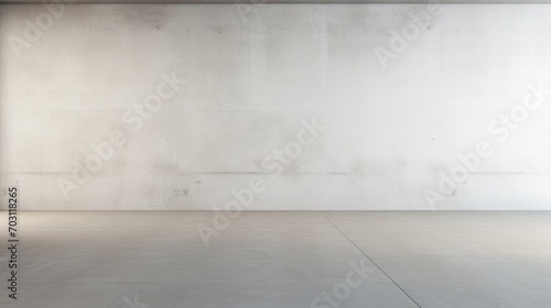 empty room with wall © Raccoon Stock AI