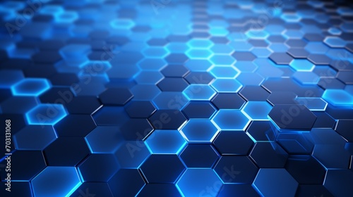 abstract background with hexagons