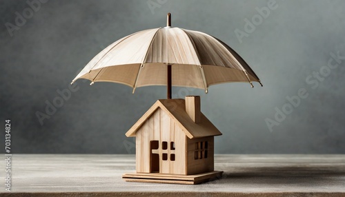 Under the Umbrella  A Visual Metaphor for Home Insurance Security wallpaper