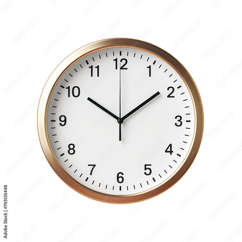 wall clock isolated on white wall clock isolated on white