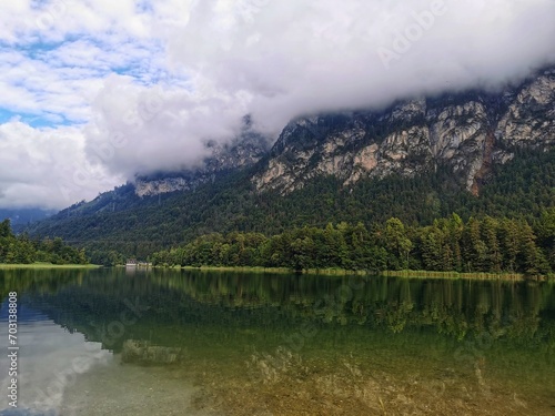 lake in the mountains