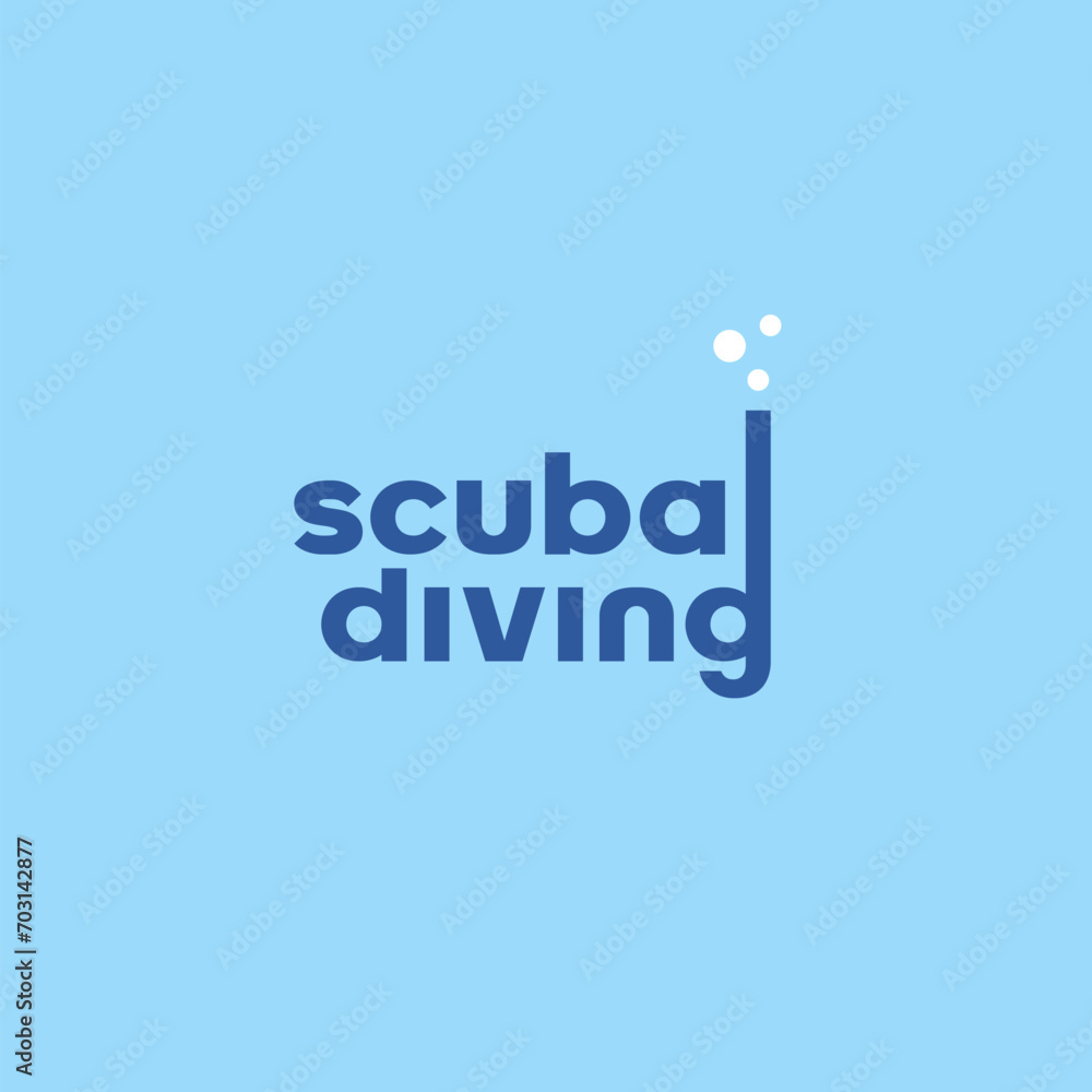 Scuba diving logo