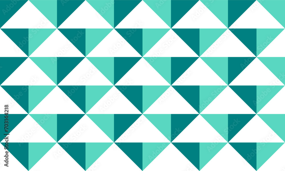 Two tone green seamless triangle pattern with triangles, seamless abstract geometric horizontal strip pattern repeat style. replete image design for fabric printing, diamond pattern Two tone green seamless triangle pattern with triangles, seamless abstract geometric horizontal strip pattern repeat style. replete image design for fabric printing, diamond pattern