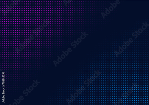 Abstract background composed of A small blue and pink mesh graphic pattern sits opposite each other and creates space for text in the center of the image.