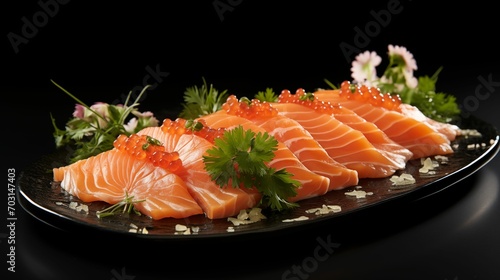 Image of traditional smoked pink salmon.