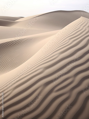 Sand Dunes: Wind-Carved Patterns Unveiling Nature's Artistry © Michael