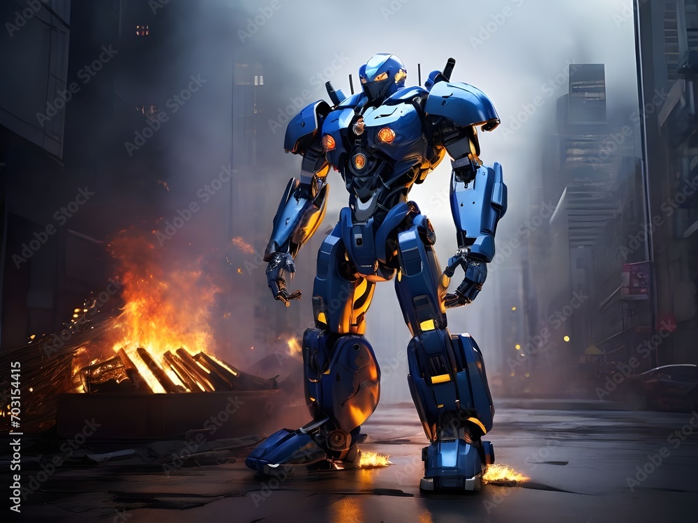 Fire Big Robot Fire Big Robot