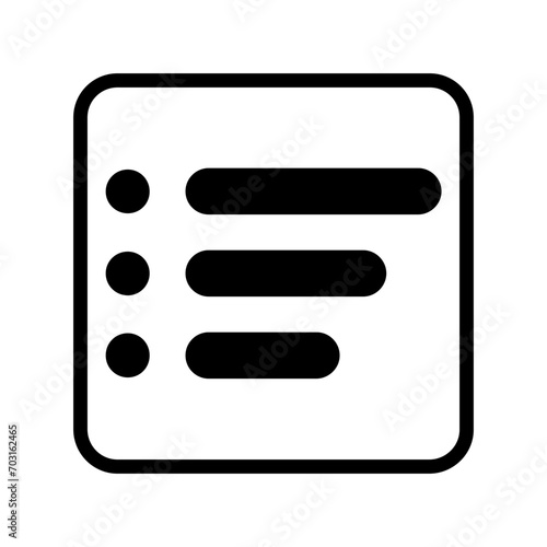 Menu Glyph Icon