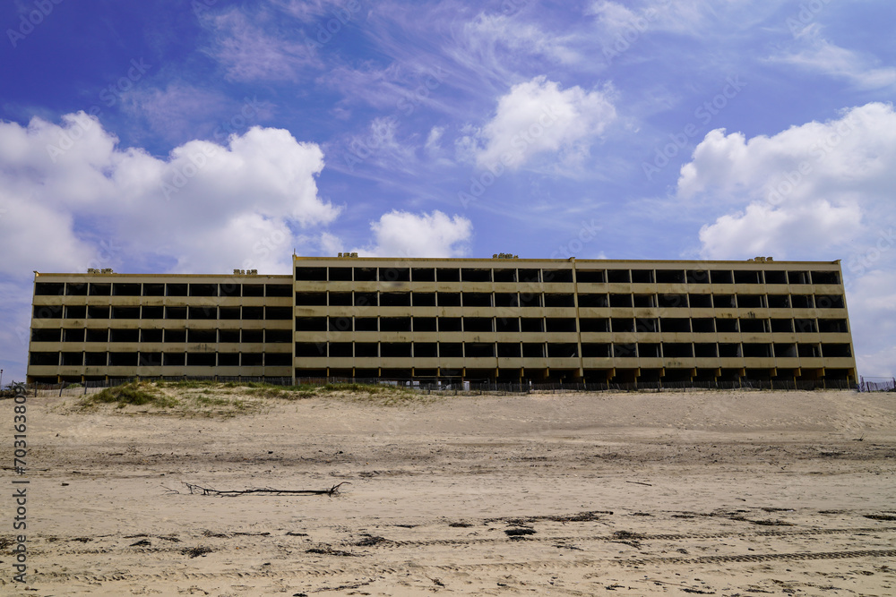 le signal building on the Atlantic coast in Soulac sur Mer before being ...