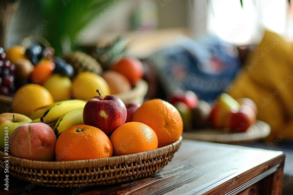 fruits in lving room table fruits in lving room table