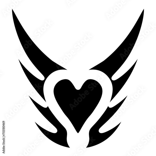 Free Download valentine glyph icon - GFXLoad