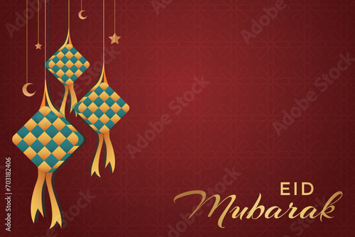 Ramadhan background, Eid al-Fitr background, Islamic new year background greeting card