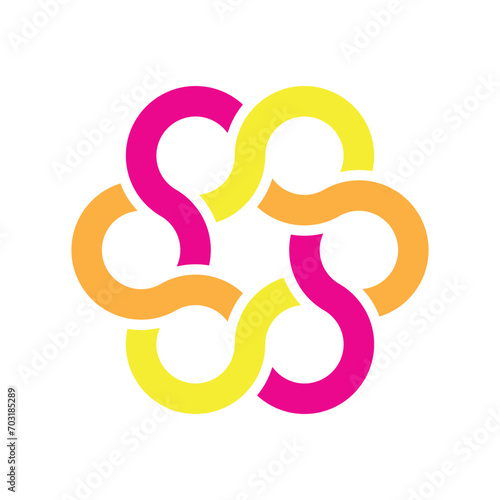 Wallpaper Mural Beautiful vector illustration Torontodigital.ca