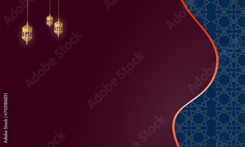 Wallpaper Mural Muslim banners are suitable for event and greeting backgrounds Torontodigital.ca