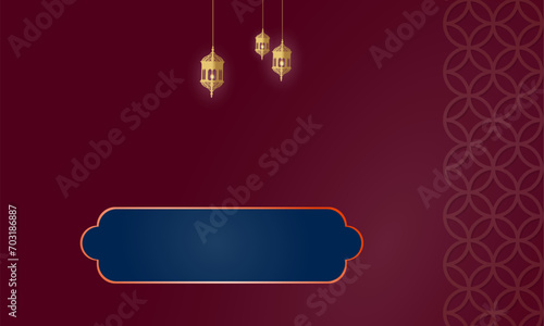 Wallpaper Mural Muslim banners are suitable for event and greeting backgrounds Torontodigital.ca