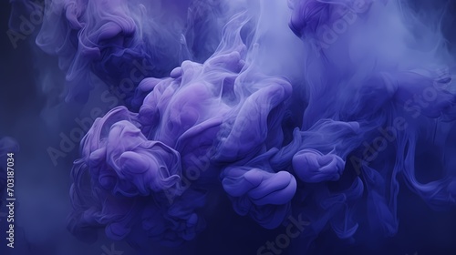 Deep violets and electric blues dance in fluid motion, crafting an HD visual spectacle of clear, solid brilliance