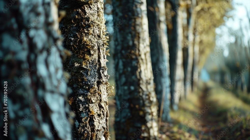 A picture of a group of trees covered in moss. Perfect for nature enthusiasts and those looking to add a touch of greenery to their designs A picture of a group of trees covered in moss. Perfect for nature enthusiasts and those looking to add a touch of greenery to their designs