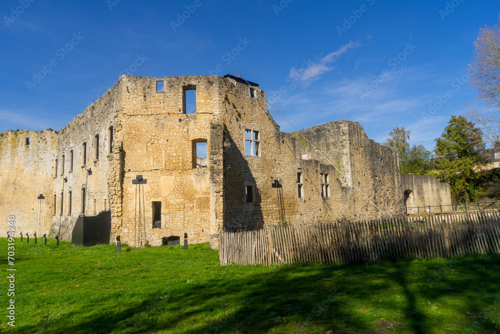 Old palais ruin called Koerich in the same named village, Old palais ruin called Koerich in the same named village,