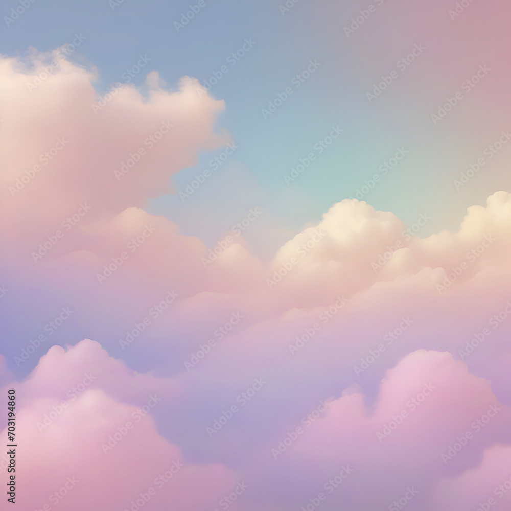 Pastel sky, cloud, and sunlight. color gradient background. Pastel sky, cloud, and sunlight. color gradient background.
