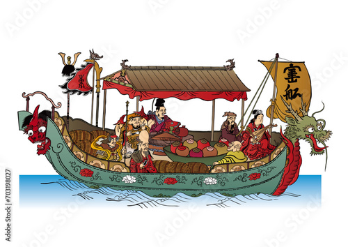 浮世絵　七福神　その34