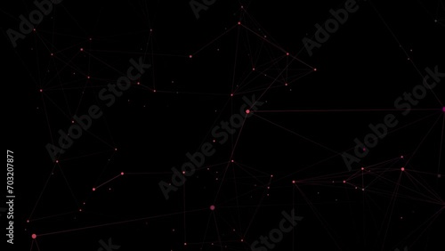 Wallpaper Mural Abstract futuristic - technology with polygonal shapes on dark blue background. Design digital technology concept. Torontodigital.ca