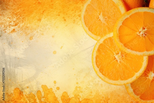 Grunge tangerine background 