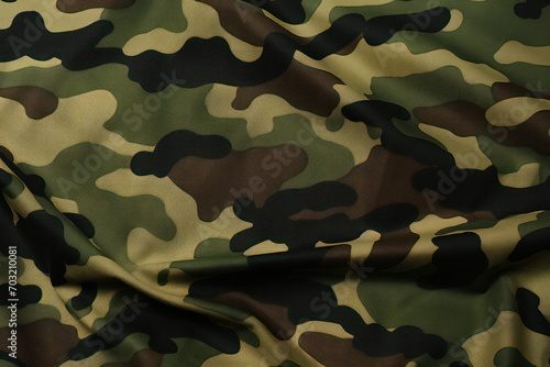 military camouflage pattern photo