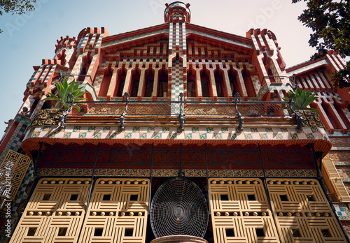 Casa Vicens Barcelona Gaudi aussen photo