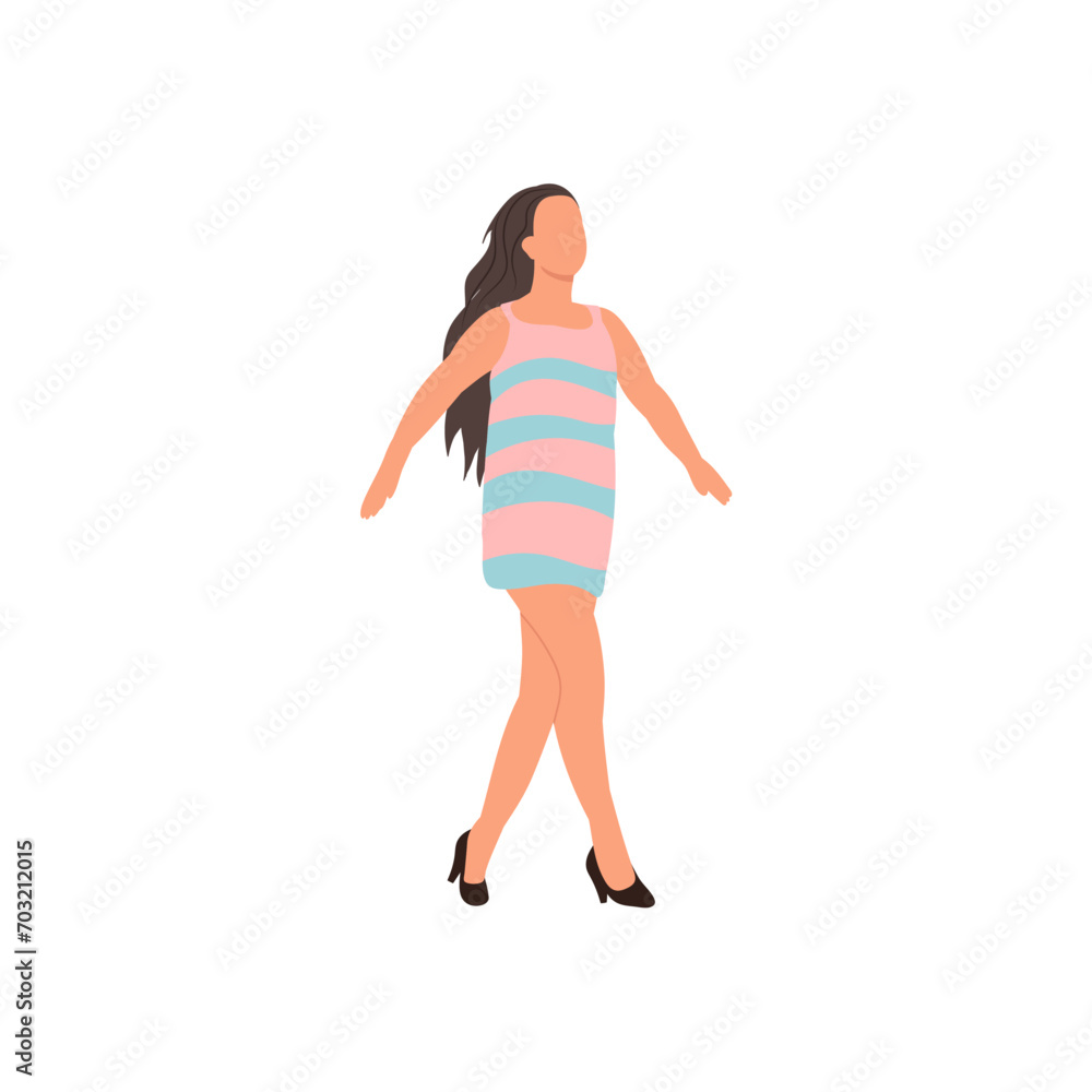 stylish adult pose in pink clothes model stylish adult pose in pink clothes model