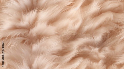 Rabbit fur seamless pattern. Repeated background of fluffy texture.